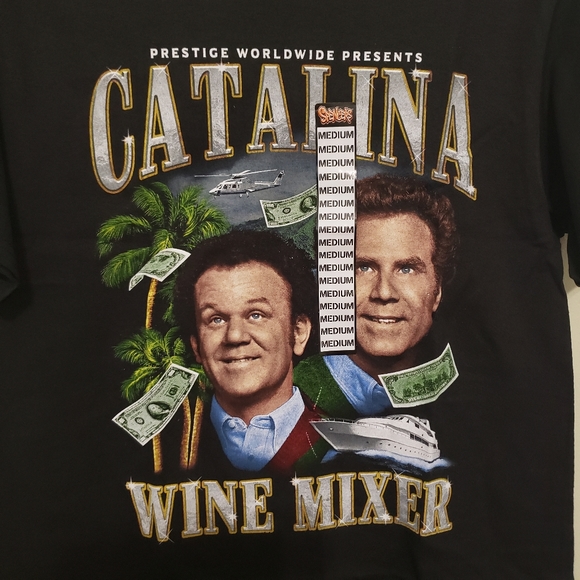 Spencer's Catalina Wine Mixer T Shirt - Step Brothers - NWT - Picture 4 of 8
